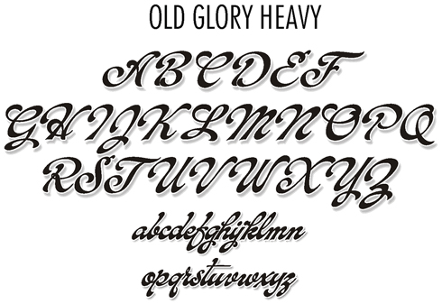 old handwriting font